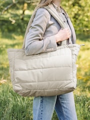 Done by Deer Natural Quilted Changing Tote Bag - Image 1 of 4