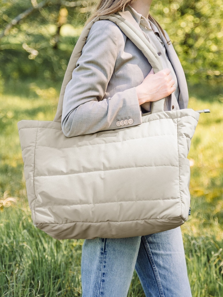 Done by Deer Natural Quilted Changing Tote Bag - Image 1 of 4