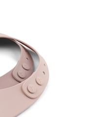 Done by Deer 2 Pack Pink Silicone Ozzo Bibs - Image 3 of 3
