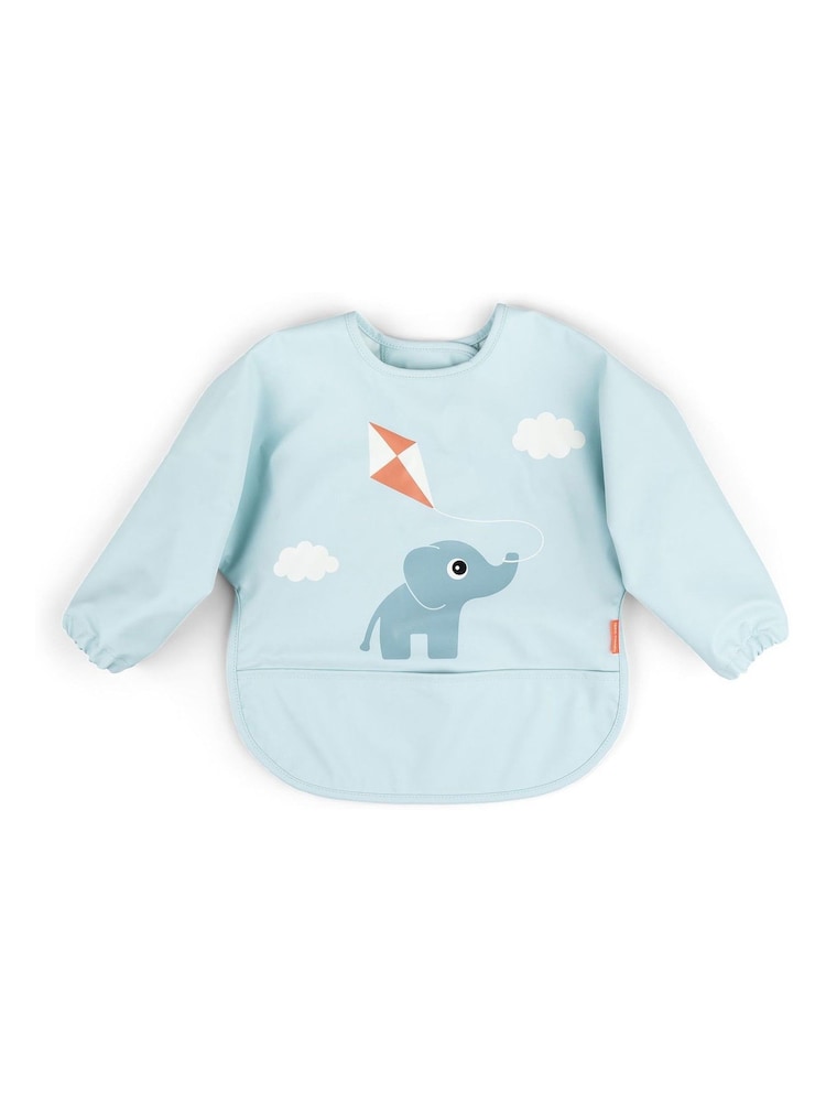 Done by Deer Blue Sleeved Pocket Playground Bib - Image 2 of 3