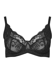 Yours Curve Pink Swirl Lace Underwired Bras 2 Pack - Image 8 of 9