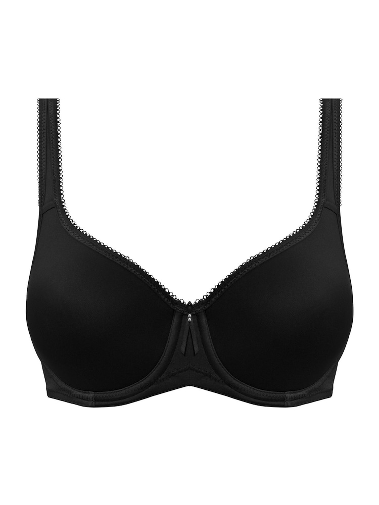 Wacoal Basic Beauty Contour Spacer Black Bra - Image 4 of 4