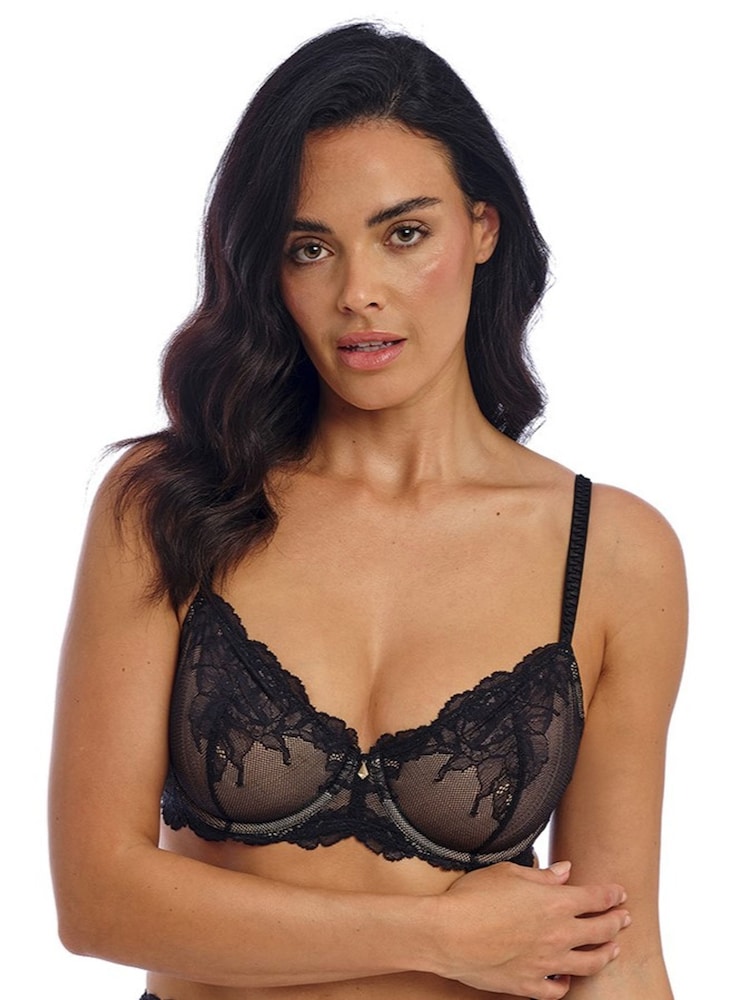 Wacoal Vivid Attraction Black Bra - Image 1 of 6 Wacoal Vivid Attraction Black Bra - Image 1 of 6