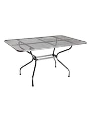 Pacific Grey Savoy Garden Rectangular 6 Seater Dining Table and Cushions - Image 4 of 8