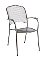 Pacific Grey Carlo Rectangular Garden 6 Seater Dining Table Set - Image 3 of 4