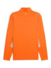 Puma Orange Mens Pure 2.0 Golf Quarter-Zip Top - Image 2 of 2