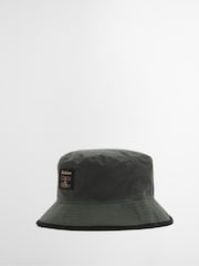Barbour® Green Field Wax Buck Hat - Image 4 of 11