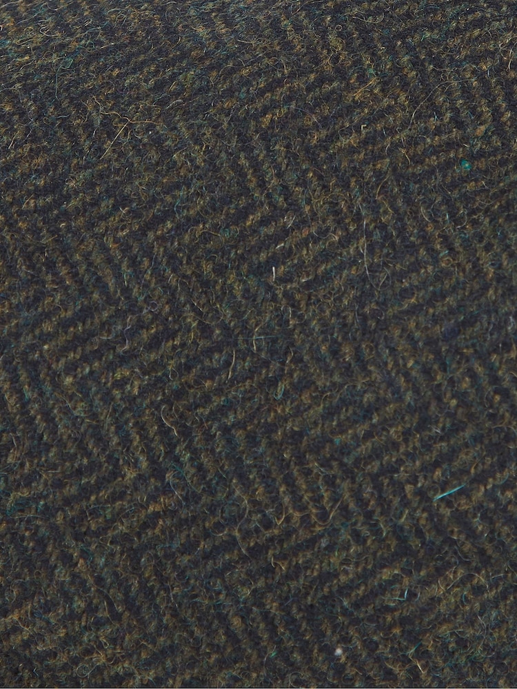 Barbour® Green Barlow Flat Cap - Image 2 of 2