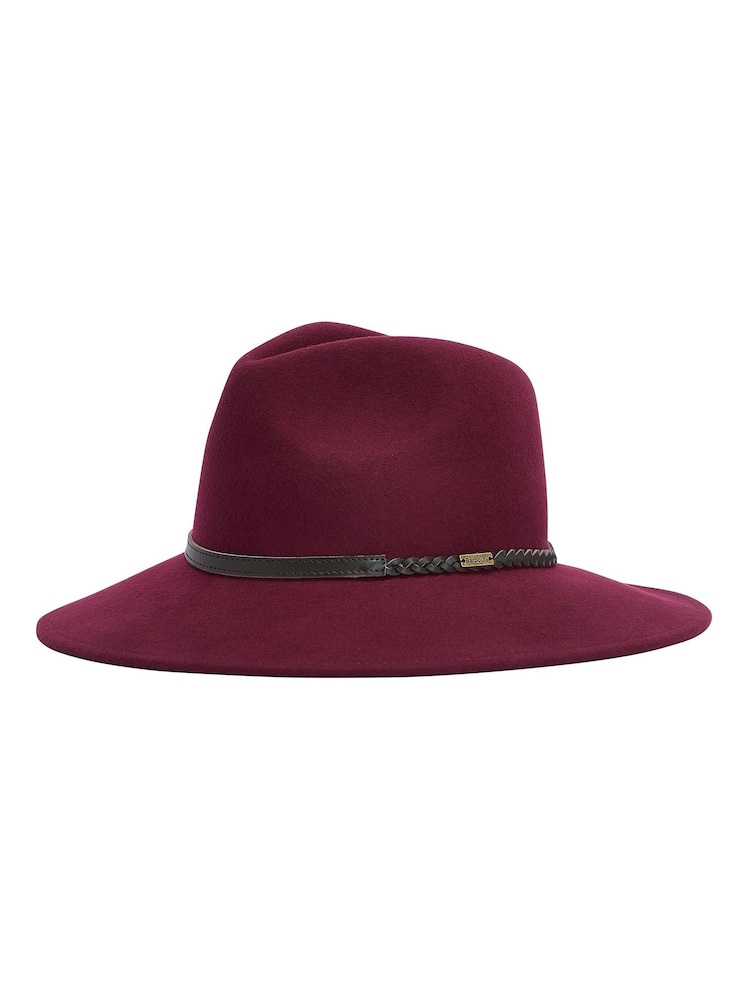 Barbour® Red Tack Fedora Hat - Image 1 of 1 Barbour® Red Tack Fedora Hat - Image 1 of 1