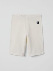 Polarn O Pyret Cream Cycling Shorts - Image 1 of 2