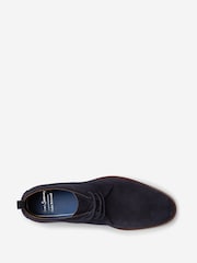 Oliver Sweeney Blue Suede Chukka Boots - Image 4 of 5