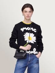 Marc Jacobs Black The Micro Cross-Body Sack Bag - Image 2 of 4