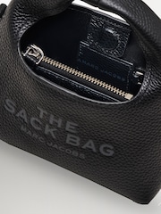 Marc Jacobs Black The Micro Cross-Body Sack Bag - Image 3 of 4