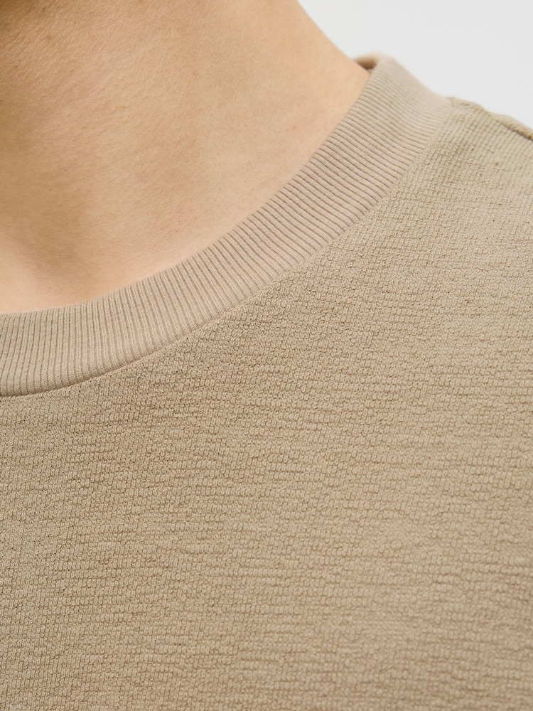 JACK & JONES 100% Cotton Combed Jersey Crew Neck T-Shirt - Bild 6 von 6