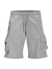 Серый - JACK & JONES шорты-карго - Изображение 6 из 8