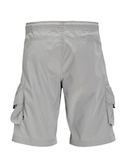 Серый - JACK & JONES шорты-карго - Изображение 7 из 8