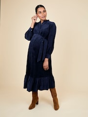 JoJo Maman Bébé Cord Maternity Midi Dress - Imagem 10 de 15
