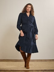 JoJo Maman Bébé Cord Maternity Midi Dress - Imagem 3 de 15