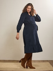 JoJo Maman Bébé Cord Maternity Midi Dress - Imagem 5 de 15