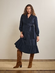 JoJo Maman Bébé Cord Maternity Midi Dress - Imagem 6 de 15