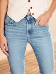 Levi's® Blue 726™ High Rise Yoked Flare Jeans - Image 2 of 4