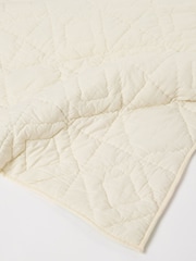 Oliver Bonas Orange Bright Velvet Patchwork Bedspread - Image 6 of 6