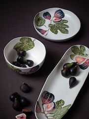 BlissHome Olive Green Fig Fruit Bowl - Image 1 of 4