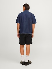 JACK & JONES Black Dark Regular Fit Shorts - Image 3 of 4