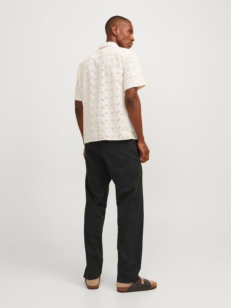 JACK & JONES Black Regular Fit Chino Trousers - Image 2 of 7
