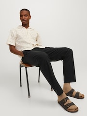 JACK & JONES Black Regular Fit Chino Trousers - Image 3 of 7