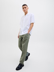 JACK & JONES Green Regular Fit Chino Trousers - Image 3 of 4