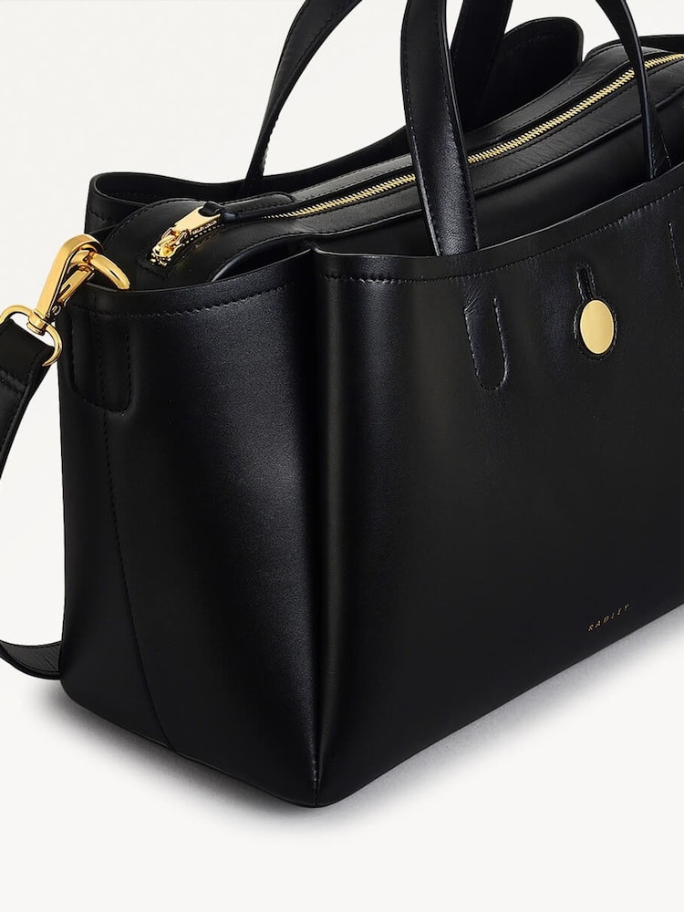 Radley Medium Bathurst Mews Zip Top Grab Bag - Image 6 of 6