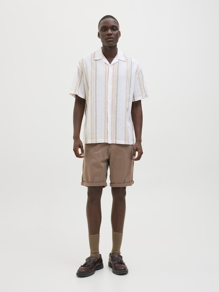 JACK & JONES Brown Chino Shorts - Image 2 of 8