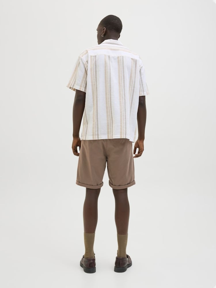 JACK & JONES Brown Chino Shorts - Image 3 of 8