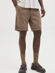 JACK & JONES Brown Chino Shorts - Image 8 of 8