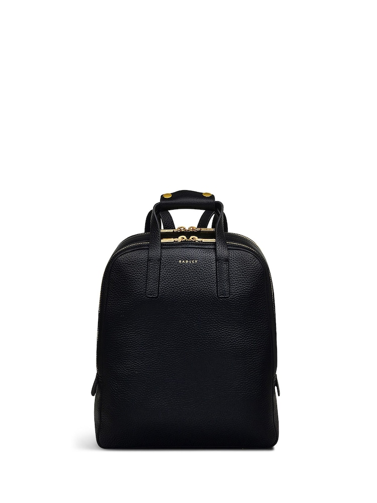 Radley Medium Dukes Place Zip Around Black Backpack - Image 1 of 5