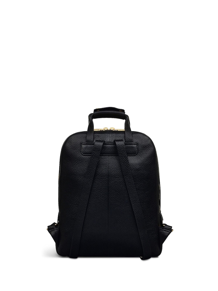Radley Medium Dukes Place Zip Around Black Backpack - Image 2 of 5 Radley Medium Dukes Place Zip Around Black Backpack - Image 2 of 5