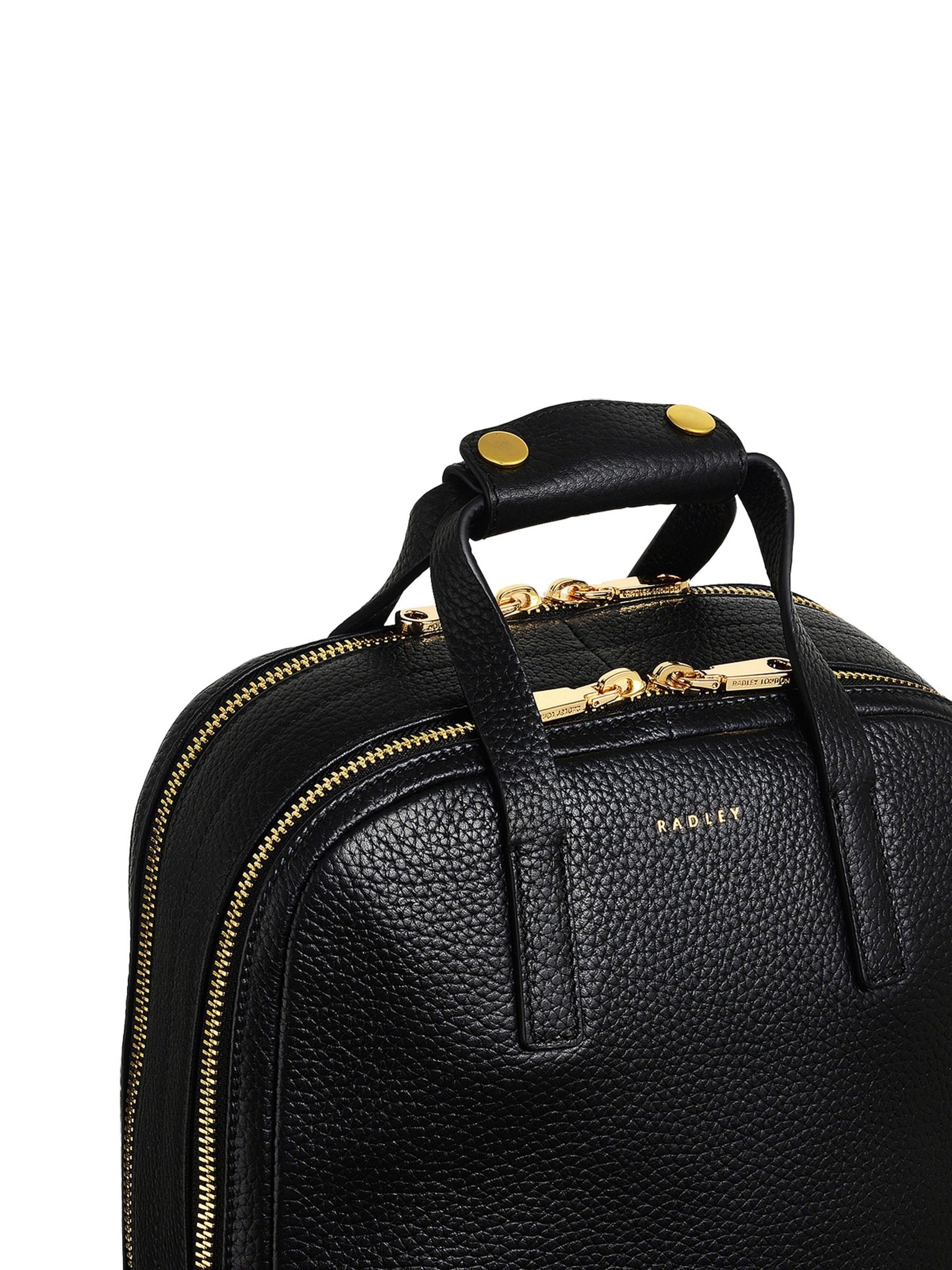 Buy Radley Black Medium Dukes Place Zip Around Backpack from Next USA