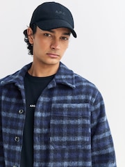 A.P.C. Blue Stanley Check Shirt - Image 3 of 7