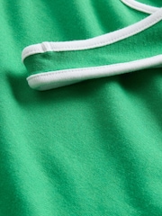 Gap Green Modern Cotton-Modal Scoop Neck Cropped Vest - Image 5 of 5