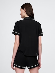 Gap Black Modal Short Sleeve Pyjama Top - Image 2 of 4