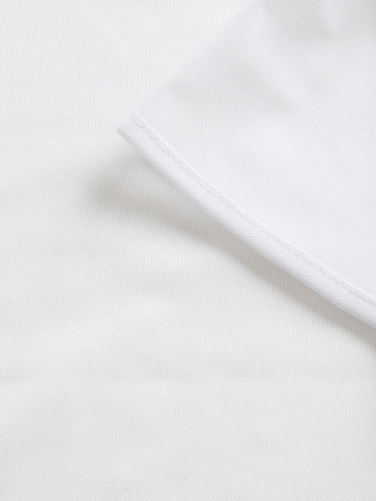 Gap White Soft Stretch Mesh Cropped T-Shirt - Image 5 of 5