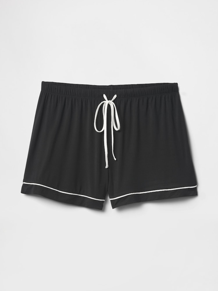 Gap Black Modal Pyjama Shorts - Image 4 of 4