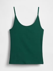 Gap Green Modern Cropped Cami Top - Image 4 of 5