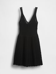 Gap Black Crochet Sleeveless Mini Dress - Image 5 of 5