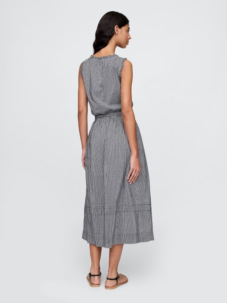 Gap DÔEN Gingham Maxi Skirt - Imagen 2 de 5