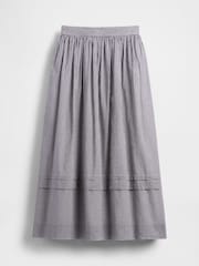 Gap DÔEN Gingham Maxi Skirt - Imagen 5 de 5