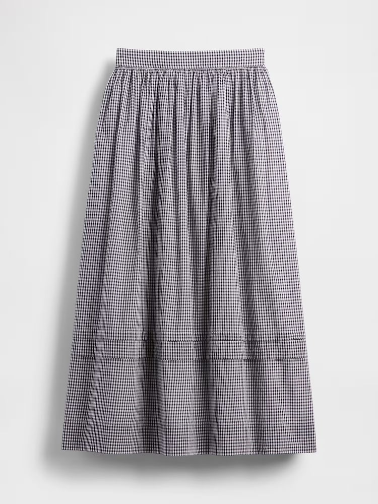 Gap DÔEN Gingham Maxi Skirt - Imagen 5 de 5