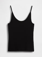 Gap Black Modern Cropped Cami Top - Image 4 of 4