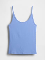 Azul - Gap Modern Cropped Cami Top - Imagen 4 de 5